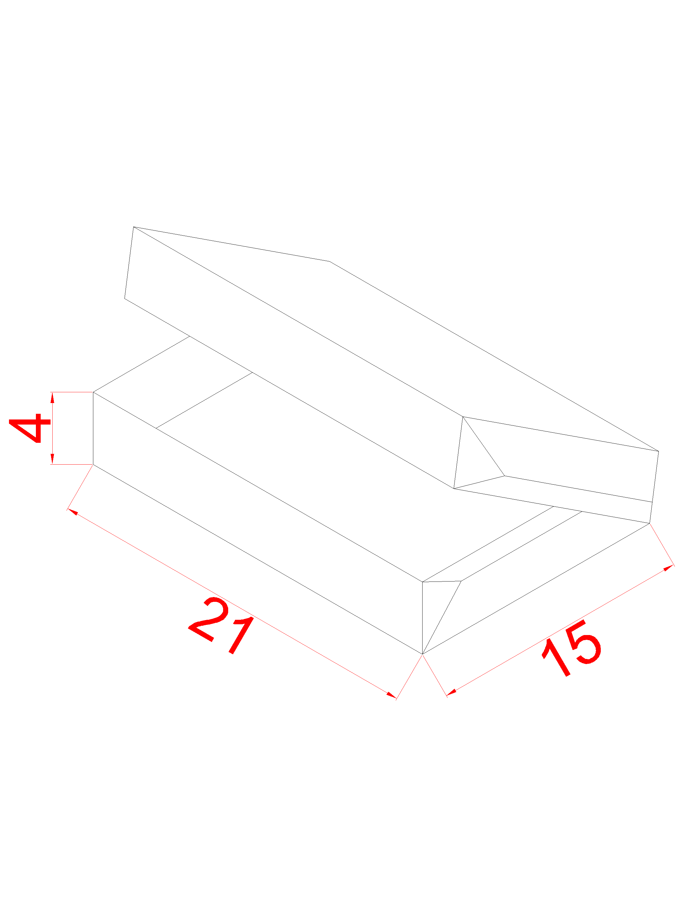Caja - 24cmx15cm